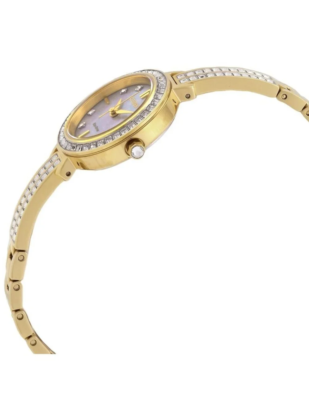 NWT Citizen Silhouette Crystal Eco-Drive Ladies Watch